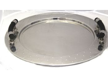 Extraordinary! Alessi Of Italy 18/10 Stainless Tray Designed By Michael Graves