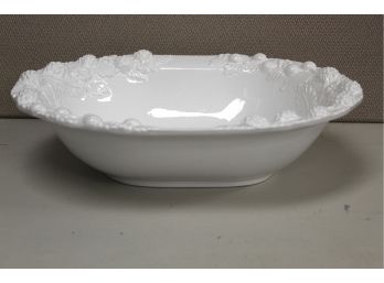Ornamental White Bowl