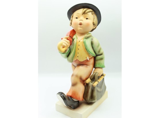 Large Hummel Figurine “Merry Wanderer ” 12 Inches (0169)
