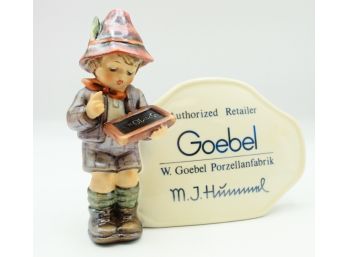 Vintage Hummel Figurine Authorized Retailer Goebel W. Goebel Porzellanfabrik TMK - 6 (0248)