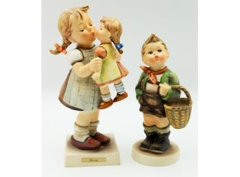 2 Vintage Hummel Figurines 'Kiss Me' (0193)