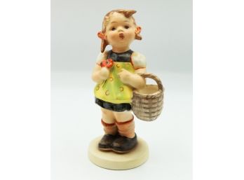 Hummel Figurine, 98 Sister Girl With Basket In Box TMK-1 (0251)