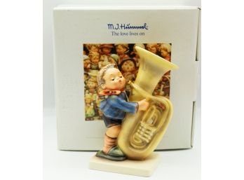 Hummel Figurine In Box - 'The Tuba Player' #271 TMK- 7 (0255)