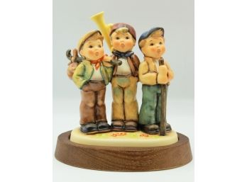 Vintage Hummel Figurine 'Traveling Trio' No. 06625 W/ Certificate TMK 7  With Box (0250)