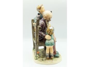Hummel At Grandpa's #621 Group Figurine With Children (0230)