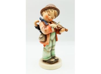 Little Fiddler — Hummel Goebel | Rare Large Vintage German Figurine | Boy With Fiddle | #2/I — 8'' TMK 3 (0209