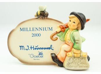 Millennium 2000 M.J. Hummel Original In Box Geobel Archival Plaque Ca. 1947 MTK 8