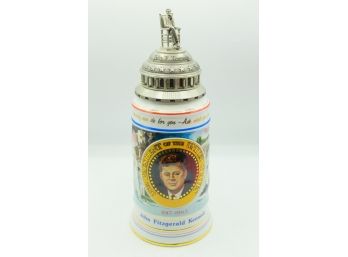 American Heritage Collection John F Kennedy Commemorative Beer Stein (0324)