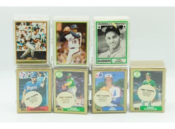 7 Packs Of Assorted Baseball Cards Topps (0441)