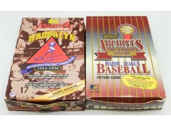 Topps Archives Commemorative Set Brooklyn Dodgers   Topps Archives The Ultimate 1954 Set (0466)