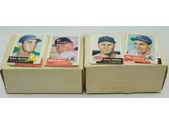 2 Boxes Of Vintage Baseball Cards (0472)