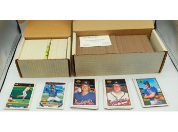 2 Boxes Of Topp And Bowman Baseball Cards - (0475)