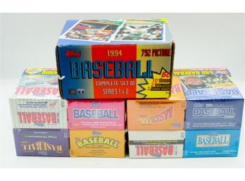 2 Sealed Complete Set Of 1996 Topps Series 1&2   1 Opened Box Topps 1994 (0491)