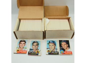 2 Boxes Of Vintage Baseball Cards (0473)