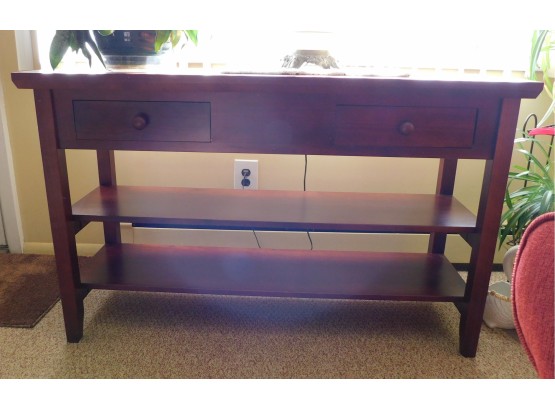 Sofa Table With 2 Storage Draws (4249)