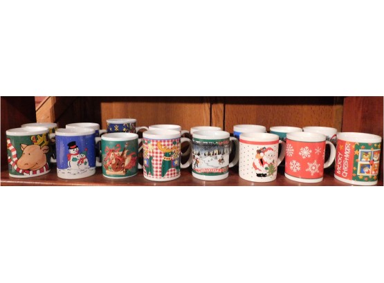 Assorted Holiday Mugs (4354)