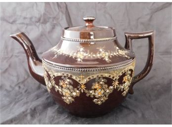 PBB England 'Brown' Teapot Made In England (4171)