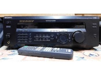 Sony FM-AM Stereo Receiver With Remote #STR-DE636 (4310)