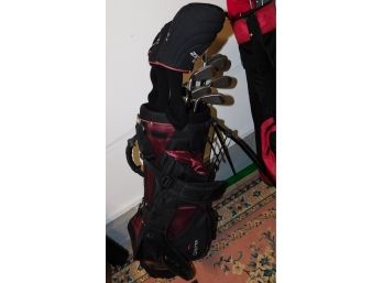 Zenith Golf Bag With Assorted Golf Clubs (4304)