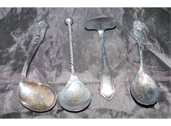 Assorted Vintage Serving Spoons (4208)