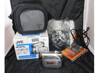 JVC Digital Camera GR-D375U In Box With Case & Accessories (4210)