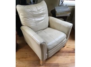 La-Z-Boy Classics White Leather Recliner Chair (4500)