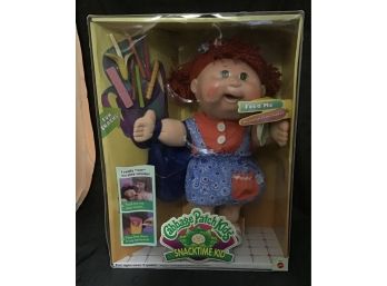 NEW Vintage Original 'Snacktime Kid' Cabbage Patch Kid NEVER OPENED (4584)