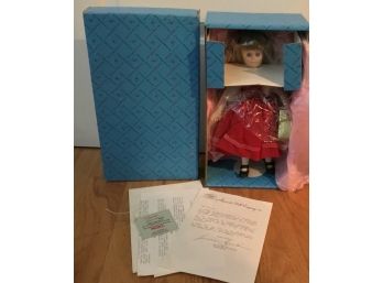 Madame Alexander 'First Porcelain Christmas Doll, Noel' In Box (4594)