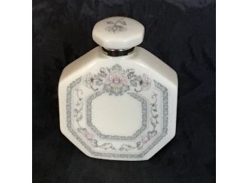 Lenox Charleston Small Porcelain Perfume Bottle With Stopper (4564)