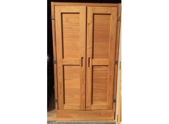 Beautiful Wood Storage Cabinet (4515)