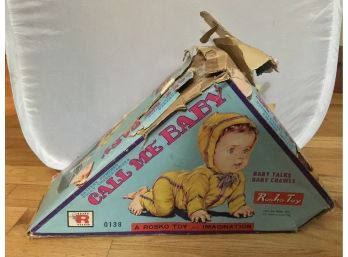 Vintage Rosko Toys 'Call Me Baby' Doll With Original Box (4586)