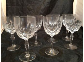 Set Of 7 Wine Glasses - 1539