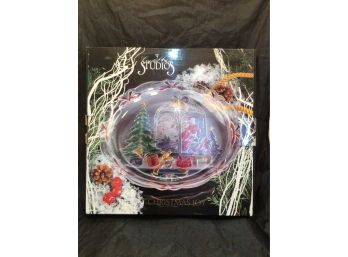 Crystal Clear Studios Holiday Platter - 1537