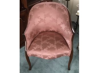 Lovely Antique Victorian Rose Toned Chair - 1426