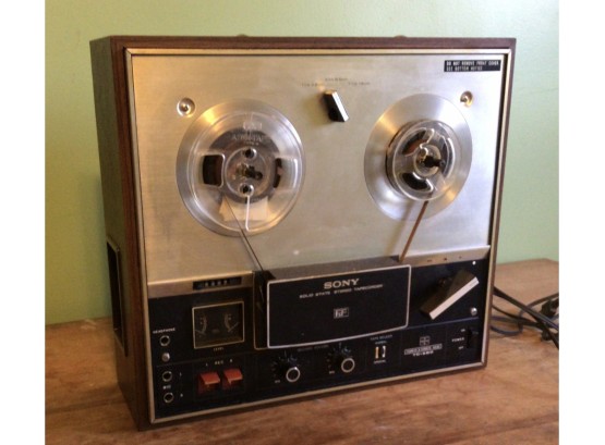 Sony Solid State Reel To Reel Stereo Recorder -in Working Condition- (1675)