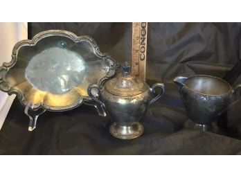 Rogers & Bros. Silver-plate Three Piece Set (0974)