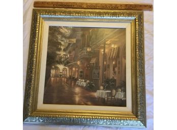 Pair Of B. Brown Framed Art Pieces (0968)