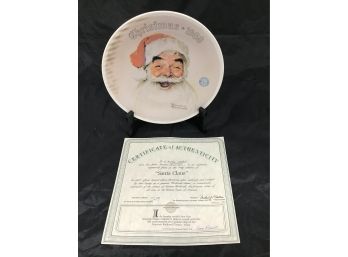 Knowles Collectors Plates 'Santa Claus' 8.5' Diameter (G026)