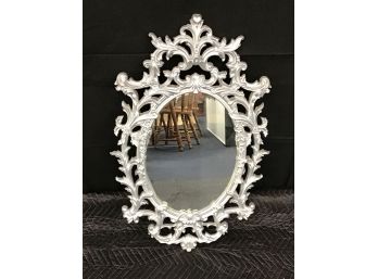 Fashion Plate Silvertone Mirror No. 4246 (G002)