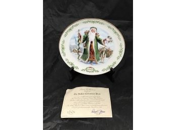 Lenox Collection International Victorian Santa's Plate Collection Father Christmas Plate #L0214 (G007)