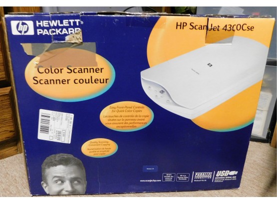 Hewlett Packard Color Scanner Scan Jet 4300Cse In Box (W4976)