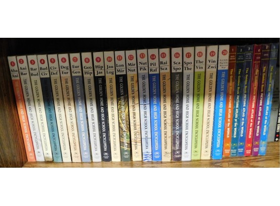 The Golden Home And High School Encyclopedia Complete 20 Volume Set (W4970)