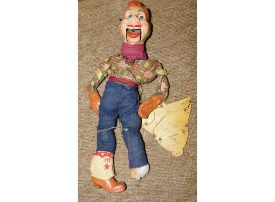 Vintage Howdy Doody Marionette Needs TLC (W4990)