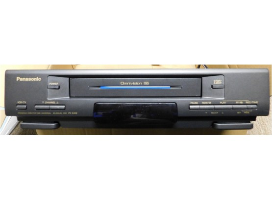 Panasonic VCR With Remote & Instruction Book Model # PV-2409  (W4972)