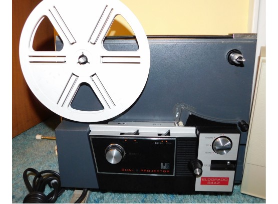 Vintage Dejur Eldorado Dual Eight Motion Picture Projector In Case #20696 (w3172)