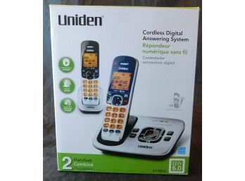 Uniden Cordless Digital Answering System Model D1780 New In Box (w3236)