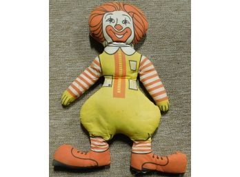 Vintage Ronald McDonald Plush 14' (R187)