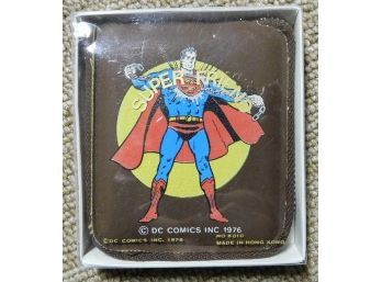 1976 DC Comics Superman Wallet In Original Packaging (R189)
