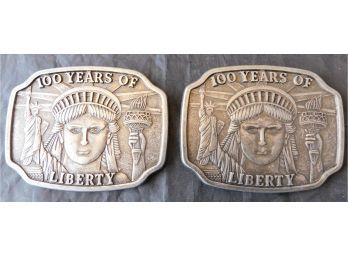 100th Anniversary Statue Of Liberty Commemorative Buckle Limited Edition 1984, 2 (w3252)