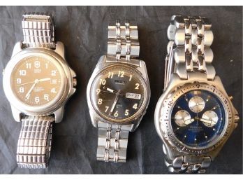 Collectible Swiss Army, Armitron, Seiko Watches (w3248)
